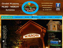 Tablet Screenshot of korbielow.org.pl