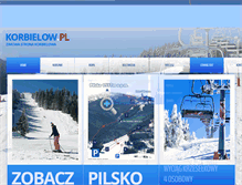 Tablet Screenshot of korbielow.pl